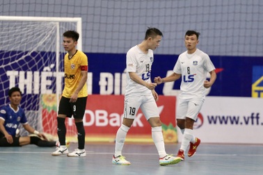 Thái Sơn Nam củng cố ngôi đầu giải futsal vô địch quốc gia 2021