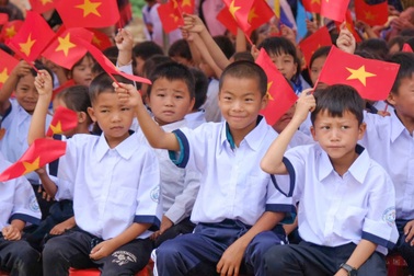 Hai điểm trường vùng sâu ở Lâm Đồng khai giảng sớm