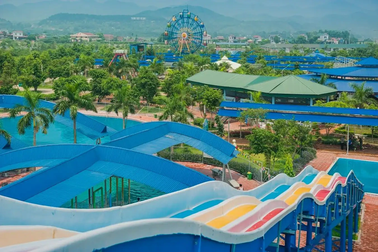 Khu du lịch nằm trên bãi nổi sông Đà vướng mắc về thoát lũ