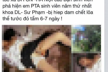 Bác tin đồn nữ sinh bị cưỡng bức rồi sát hại sau khu ký túc xá