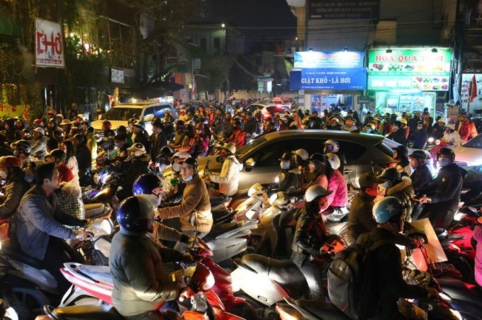 {title} tắc đường,Tết Âm lịch,Tết Việt 2018,ùn tắc giao thông