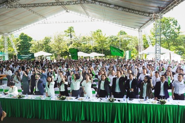 Lễ ra quân rợp hào khí quyết tâm của dự án Khu đô thị Xanh Villas