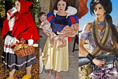 Hình ảnh "gây sốc" về các nàng công chúa