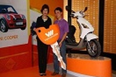 Chủ nhân may mắn của hai chiếc xe Piaggio Ply