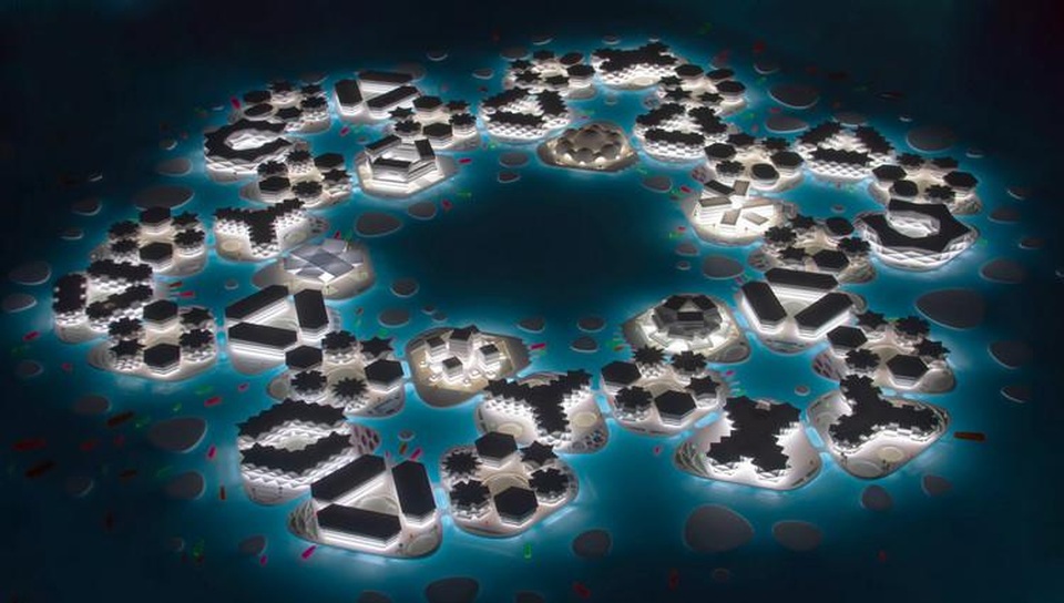 Thành phố nổi không khí thải: Tự sản xuất thực phẩm, chống được thiên tai - 2