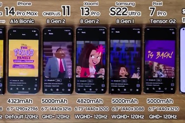 Galaxy S23 Ultra đọ thời lượng pin cùng loạt smartphone "bom tấn"