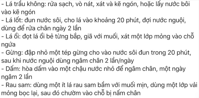 Học bác sĩ Wynn Tran cách phòng và chữa nước ăn chân mùa mưa lũ - Ảnh 2.