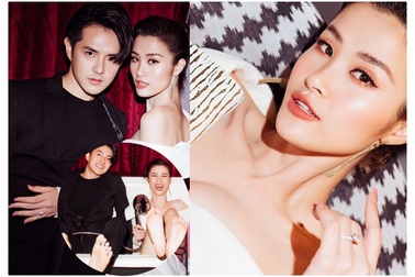 Đông Nhi khoe nhẫn kim cương trước đám cưới “khủng” với Ông Cao Thắng