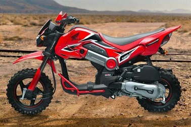 Honda Navi - Minibike với động cơ xe ga