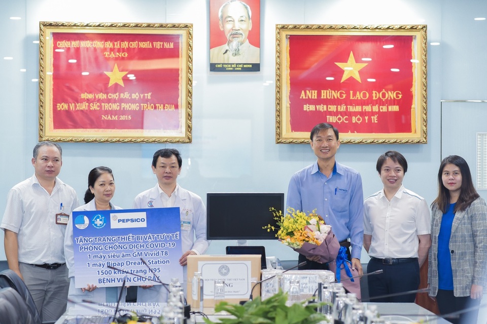 PepsiCo Thực phẩm Việt Nam hỗ trợ thiết bị y tế phòng chống Covid-19 - 1 PepsiCo Thực phẩm Việt Nam hỗ trợ thiết bị y tế phòng chống Covid-19 - 1