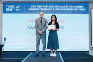 Nữ sinh 14 tuổi nhận học bổng Chính phủ New Zealand