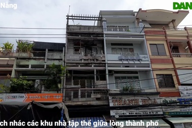 Những khu tập thể xuống cấp ở trung tâm TP Đà Nẵng