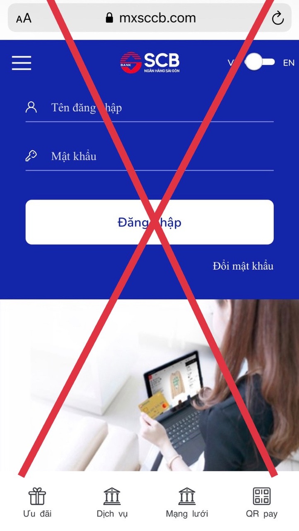 Mất gần 400 triệu đồng vì tin nhắn lừa đảo, giả mạo ngân hàng - 1 Mất gần 400 triệu đồng vì tin nhắn lừa đảo, giả mạo ngân hàng - 1