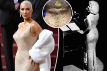 Kim Kardashian bị tố làm hỏng chiếc váy huyền thoại của Marilyn Monroe