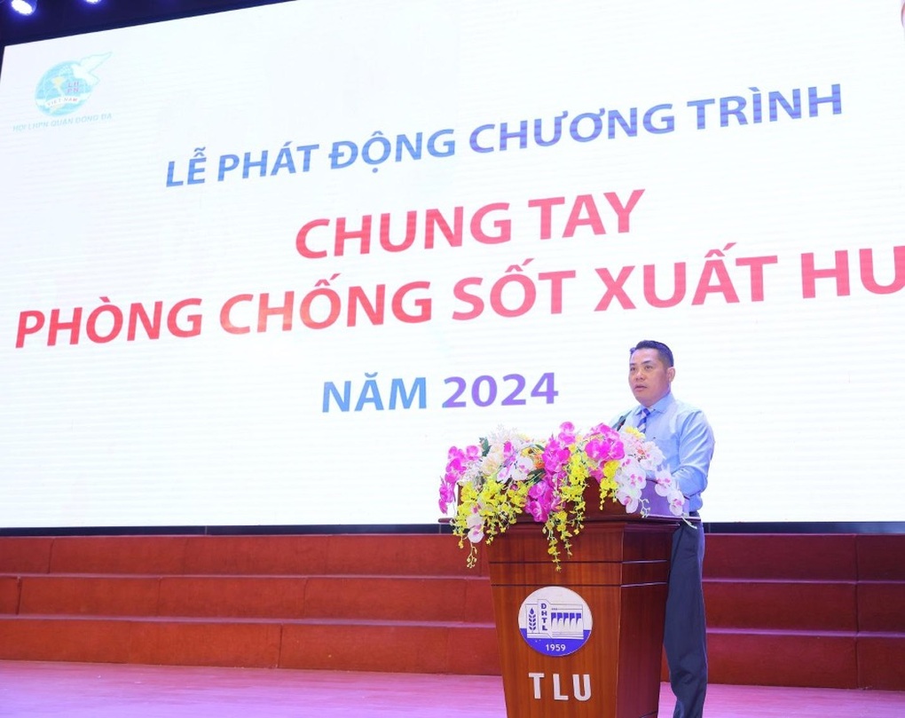 Phát động chương trình Chung tay phòng chống sốt xuất huyết - 3 Phát động chương trình Chung tay phòng chống sốt xuất huyết - 3