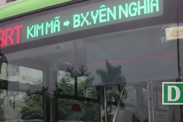 Người Hà Nội dần quen với bus nhanh BRT
