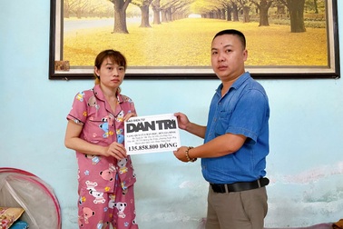 Bạn đọc Dân trí giúp đỡ mẹ con bị bệnh hiểm nghèo vơi bớt nỗi khó khăn