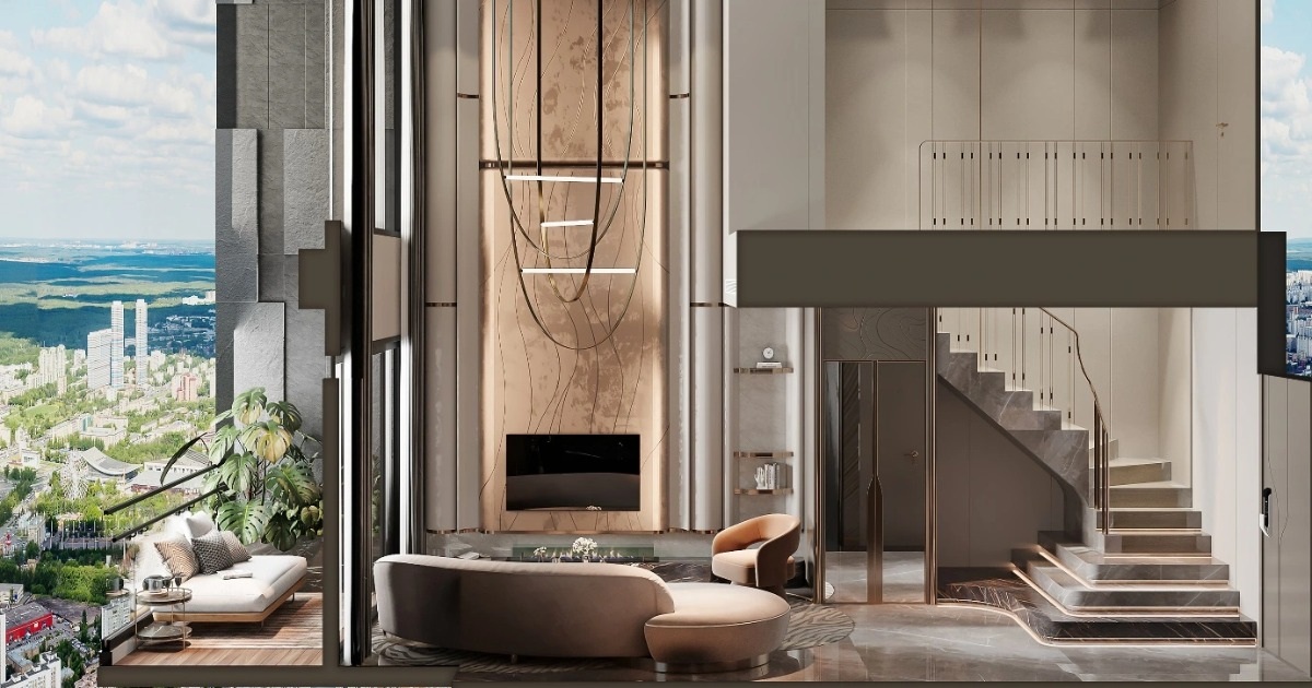 Trải nghiệm sống hai tầng, đậm chất riêng cùng duplex Fiato Uptown