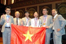 Việt Nam đoạt Huy chương Vàng Olympic Hóa học quốc tế