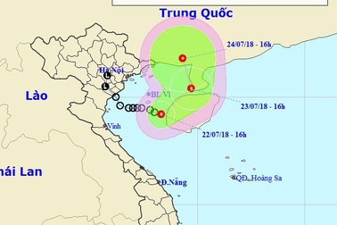 Áp thấp nhiệt đới trên Biển Đông có khả năng tiếp tục mạnh thêm