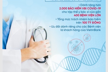 VietinBank và VBI đồng hành cùng các y, bác sỹ trước đại dịch Covid-19