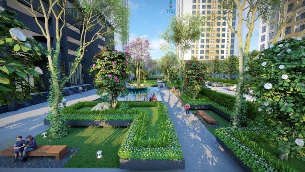 Mở bán tòa căn hộ trung tâm dự án Rose Town - 2 Mở bán tòa căn hộ trung tâm dự án Rose Town - 2
