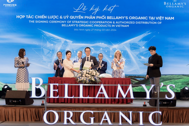Forever JSC là đối tác ủy quyền phân phối của tập đoàn Bellamy's Organic tại Việt Nam