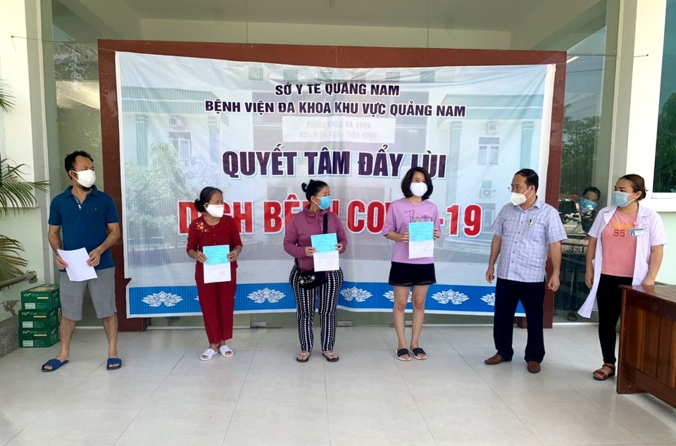 Thêm 8 bệnh nhân Covid-19 ở Quảng Nam, Đà Nẵng khỏi bệnh - 1