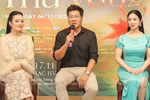 NSND Quang Thọ, NSND Quốc Hưng cùng học trò biểu diễn trong "Mùa thu vàng"