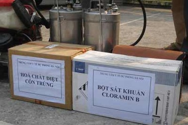 Chloramin B pha sau 24 giờ sẽ hết tác dụng phòng bệnh 