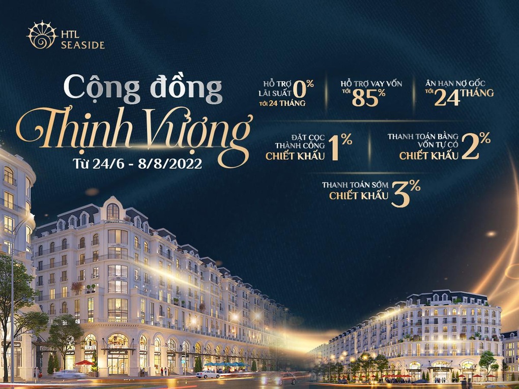 Cơ hội sở hữu nhà phố thương mại HTL Seaside với chính sách ưu đãi đặc biệt - 2 Cơ hội sở hữu nhà phố thương mại HTL Seaside với chính sách ưu đãi đặc biệt - 2