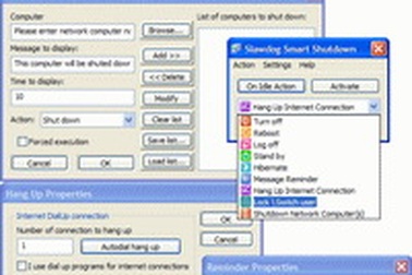Slawdog Smart Shutdown - "tự động hoá" công việc trước khi tắt máy tính