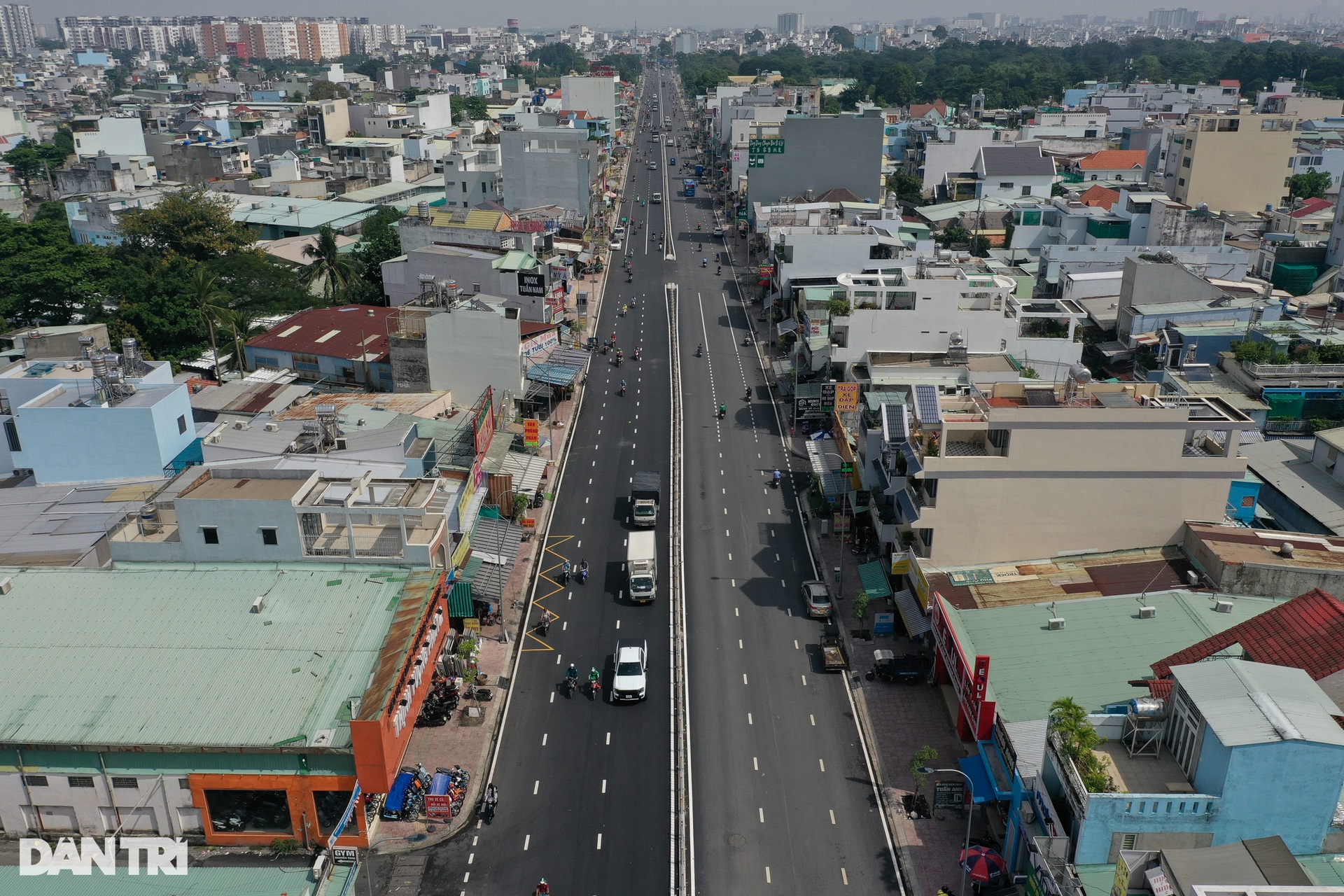 Hiện trạng đường cửa ngõ Tây Bắc TPHCM vừa được mở rộng 30m - 1 Hiện trạng đường cửa ngõ Tây Bắc TPHCM vừa được mở rộng 30m - 1
