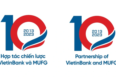 Ra mắt biểu trưng kỷ niệm 10 năm hợp tác chiến lược VietinBank và MUFG Bank