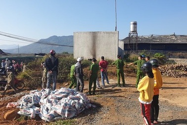 Tá hoả phát hiện thi thể cháy đen bên đường