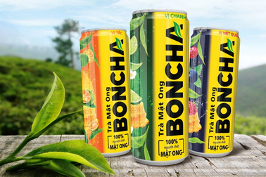 Trà mật ong BONCHA thanh mát cuộn trào, đánh bay nắng nóng