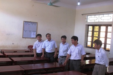 Nghệ An: Hoàn thành kiểm tra công tác chuẩn bị kỳ thi tốt nghiệp THPT