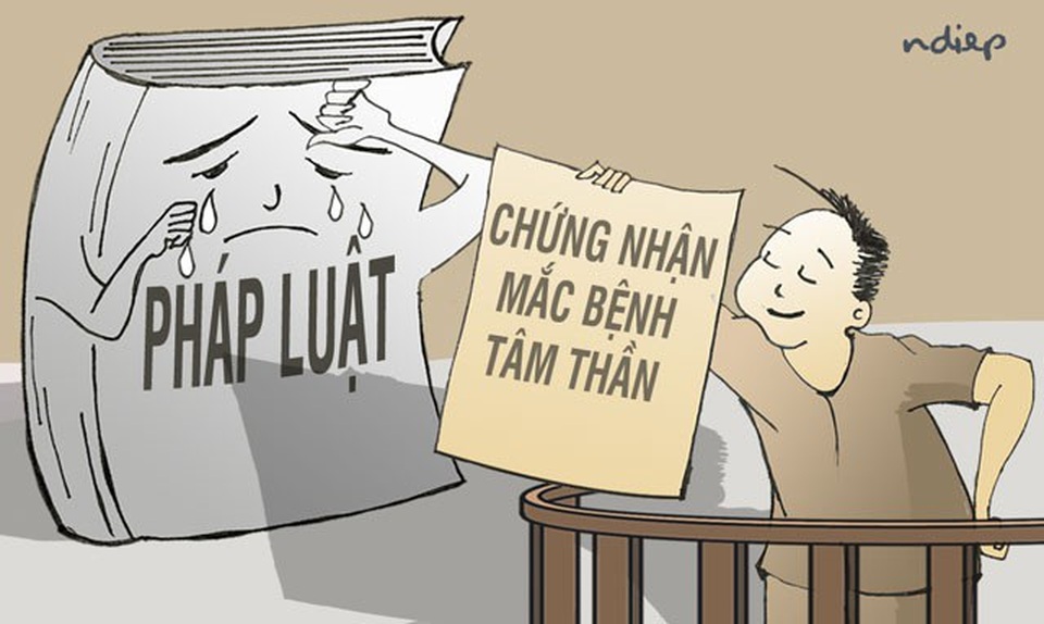 Tội phạm thật, tâm thần giả - 1 Tội phạm thật, tâm thần giả - 1