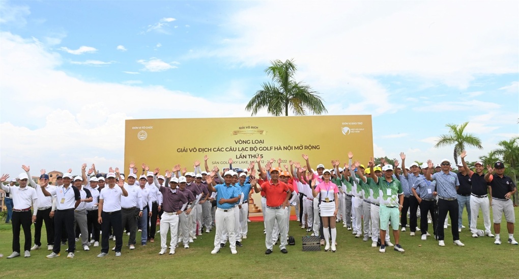 Hấp dẫn vòng loại giải golf Hà Nội mở rộng 2022 - 1 Hấp dẫn vòng loại giải golf Hà Nội mở rộng 2022 - 1