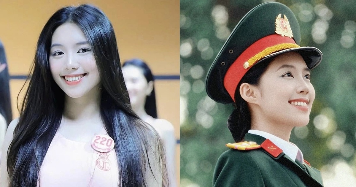 Nhan sắc Thiếu úy quân nhân 22 tuổi gây chú ý tại cuộc thi Hoa hậu Việt Nam