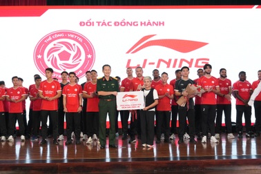 Khởi đầu hành trình mới: Li-Ning tiếp tục sát cánh cùng Thể Công - Viettel