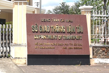 Buộc thôi việc Phó Chánh Thanh tra Sở GTVT Cà Mau