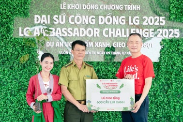 Cùng đại sứ cộng đồng LG hồi sinh rừng xanh, gieo mật ngọt lành