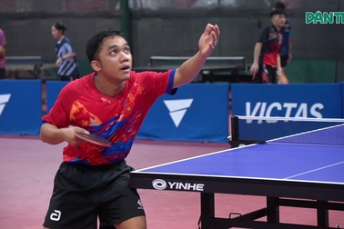 Đội tuyển bóng bàn Việt Nam tích cực tập luyện chuẩn bị cho SEA Games 33