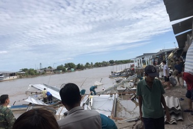 Liên tiếp xảy ra sạt lở đất ở Cà Mau