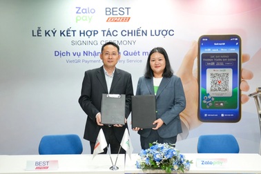 BEST Express triển khai thanh toán đơn hàng COD bằng QR Đa Năng Zalopay