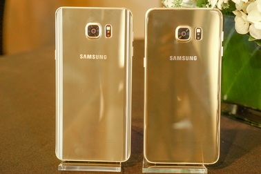 So kè bộ đôi Samsung Galaxy S6 edge+ và Galaxy Note 5