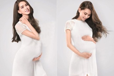 Mang bầu 7 tháng, vợ Châu Kiệt Luân vẫn thon thả đáng ngưỡng mộ