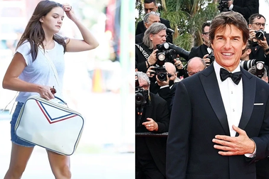 Hình ảnh hiếm của con gái Tom Cruise bên mẹ ruột