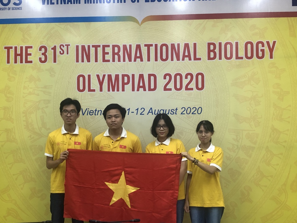 Olympic Sinh học quốc tế 2020: 4/4 học sinh Việt Nam đoạt giải - 1 Olympic Sinh học quốc tế 2020: 4/4 học sinh Việt Nam đoạt giải - 1